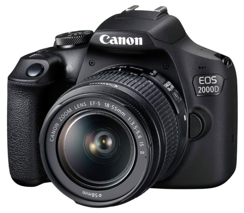 Canon EOS 2000D + 18-55 mm